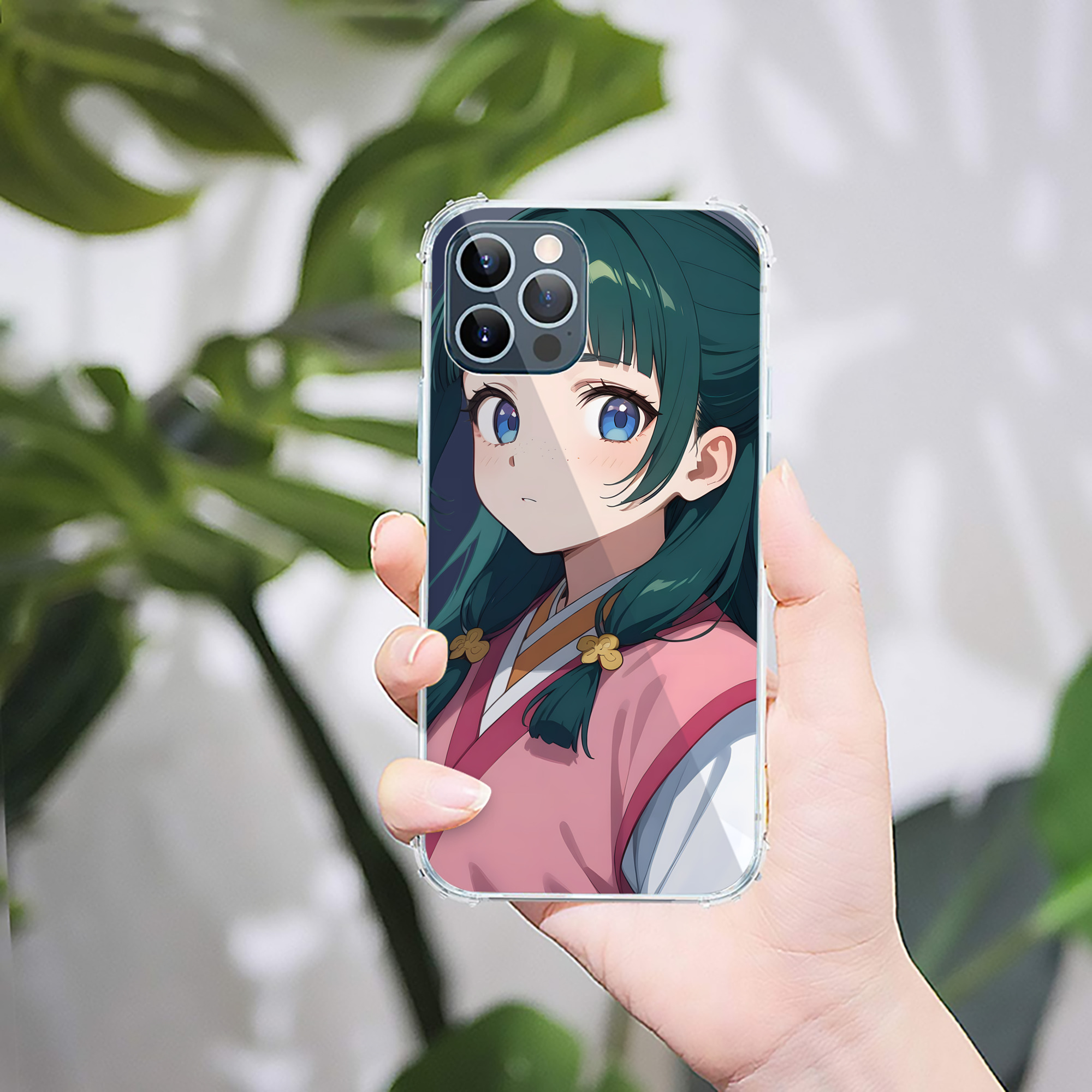 （画像用） 薬屋のひとりごと The Apothecary Diaries 【iPhone 12シリーズ対応】透明スマホケース（クリアソフトケース）